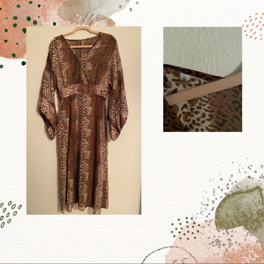 Leapord dress
